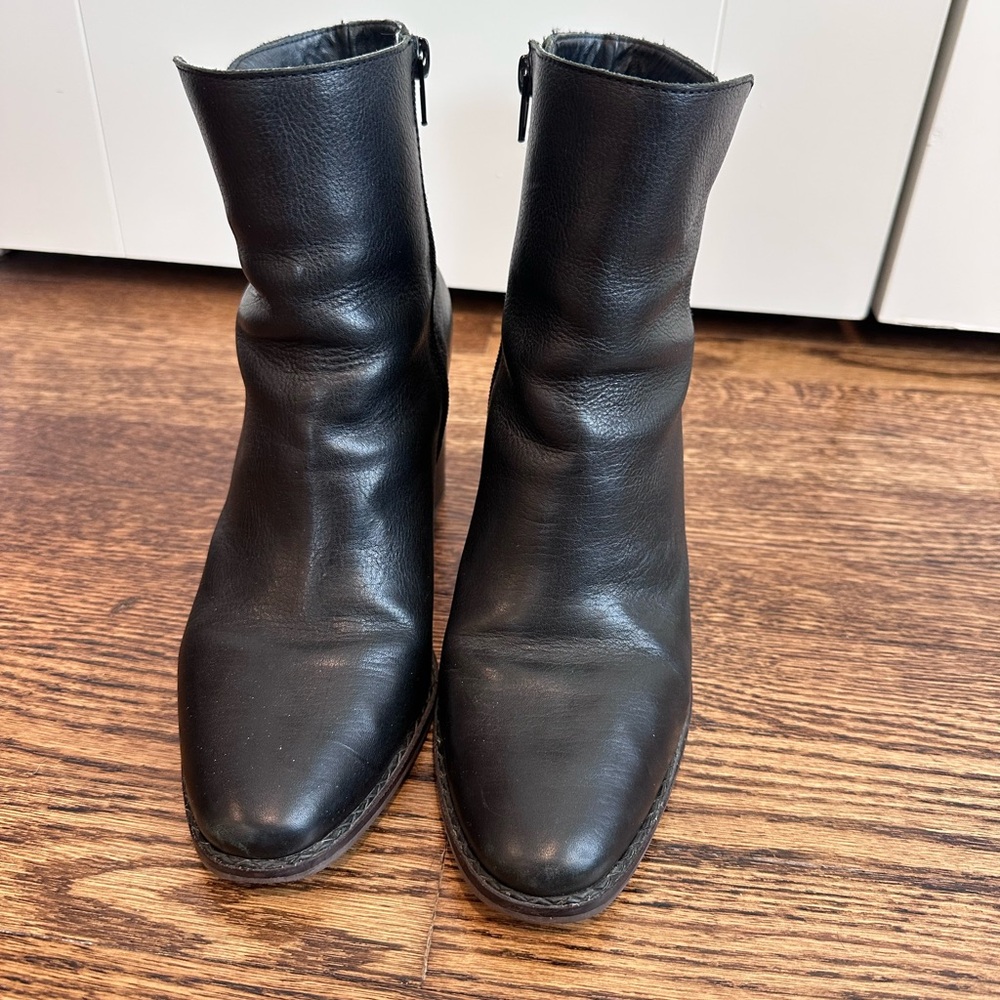 Lucky Brand Black Ankle Booties
